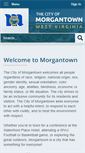 Mobile Screenshot of morgantownwv.gov